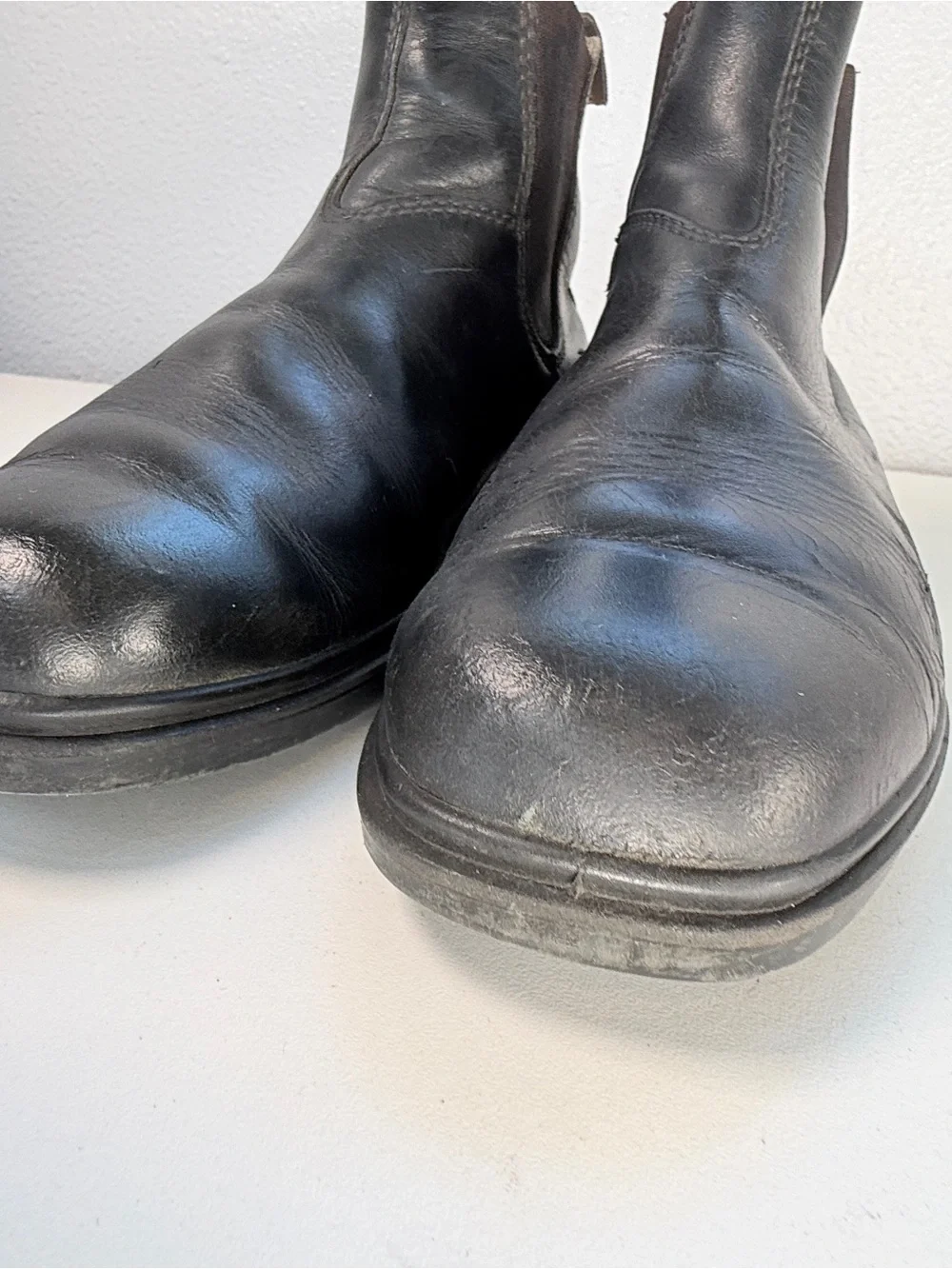 Blundstone Black Leather Chelsea Ankle Boots Australia Mens Size 9